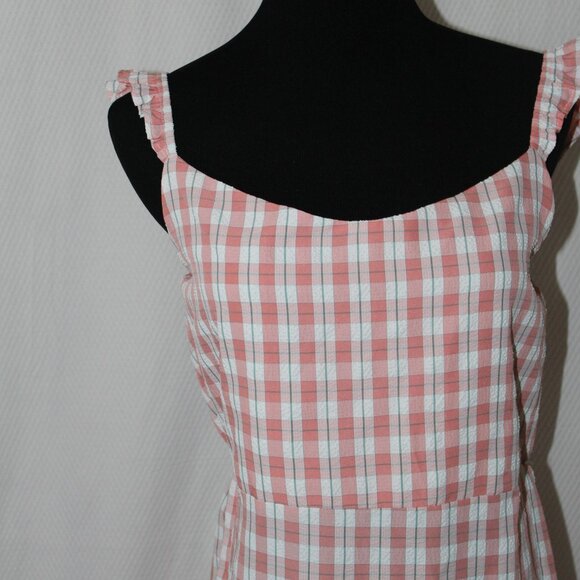 SALE! VELVET TORCH MIDI CASUAL SUNDRESS RUFFLE SLEEVE M MEDIUM NWT'S - Picture 4 of 11